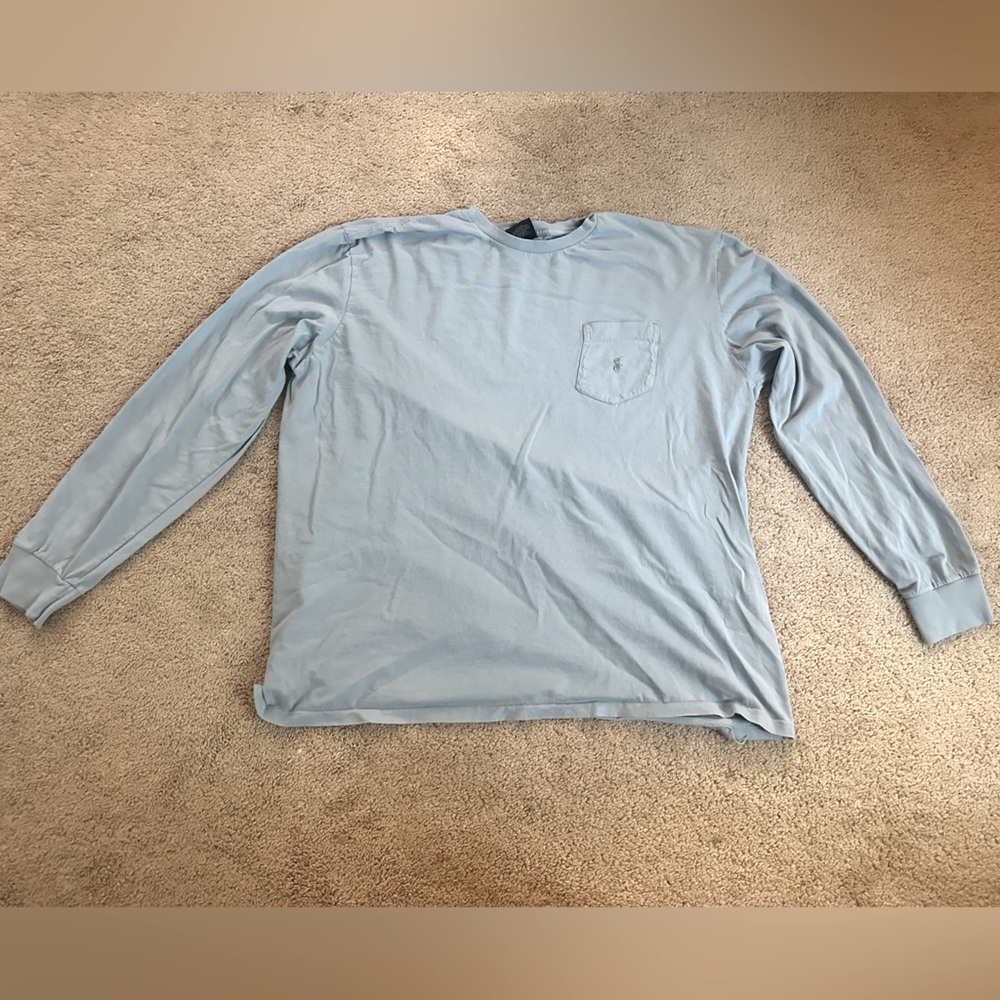 Light Blue Polo Longsleeve
